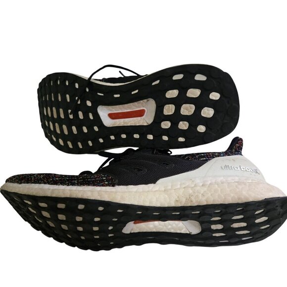 Adidas Ultra Boost 4.0 Black Multi Athletic Running Shoe F35232 Size 10 main image 9